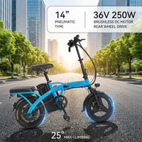 Vélo électrique pliable léger et intégré en alliage de magnésium et d'aluminium avec moteur avant pour les trajets urbains