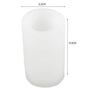 Molde de silicona cilíndrico geométrico DIY 2025 de última generación para velas aromáticas y resina epoxi - Product Image 6