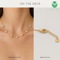 Collier élégant Better Star en forme de poire, diamant cultivé en laboratoire certifié IGI, plaqué or 9K 10K 14K 18K, bijoux de luxe pour femmes, cadeau