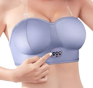 USB-Aufladbares Heiz- und Vibrations-Brustmassagegerät zur Vergrößerung Elektrischer Brustmassager-BH - Product Image 2
