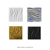 Soldes de Noël : Panneau mural décoratif moderne en PVC 3D gaufré, imperméable et ignifuge, pour carrelage domestique DIY, lot cadeau, vente en gros
