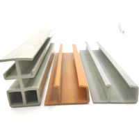 Profilés extrudés en plastique non toxique pour cadres de portes et fenêtres en PVC, profilés creux personnalisés