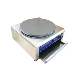 Good Quality 40CM Single Head Stainless Steel Commercial Electric Crepe Maker