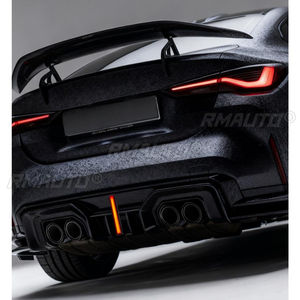 Para BMW M3 M4 G80 G82 2021+ Kit de carrocería con difusor y protector de parachoques delantero, accesorios para coche - Product Image 6