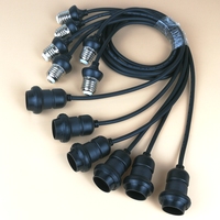 Douille de suspension E27 à longueur personnalisée (0,5m, 1m, 2m) – Support E27 pour suspension festoon