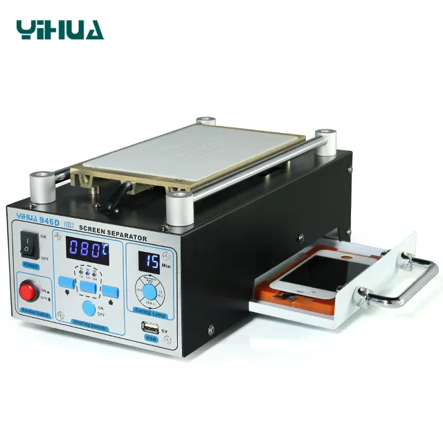 YIHUA 946D-III lcd touch screen glass separator machine to Repair Split Glass Touch Screen Digitizer