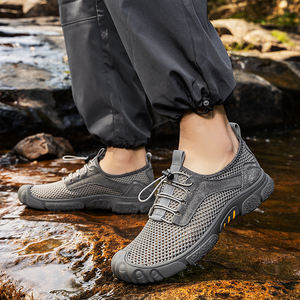 <span class=keywords><strong>รองเท้า</strong></span>วิ่งของผู้ชายสำหรับวิ่งจ๊อกกิ้งเดินป่าแบกเป้<span class=keywords><strong>รองเท้า</strong></span>ผ้าใบสำหรับเดินแทร็คเส้นทางผ้ายืดข้ามประเทศ - Product Image 6