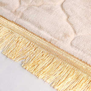 Premio islamico imbottito musulmano preghiera tappeto sottile ciniglia intrecciata Tapis De Area di preghiera <span class=keywords><strong>tappeti</strong></span> set stile turco Premium tappeto di preghiera - Product Image 6