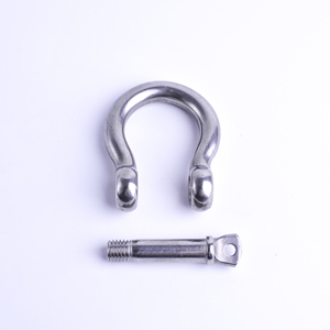 กุญแจมือเหล็กอัลลอยรูปตัว D ที่มีคุณภาพสูงแบรนด์ที่มีประสิทธิภาพเรากุญแจมือหัวโบว์ชุบสังกะสีความปลอดภัยสารเคมีความเฉื่อยโมเดล G2130 1/3-85 - Product Image 3