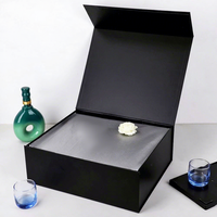 Boîtes cadeaux magnétiques personnalisées avec logo, grand format, pliables, boîte cadeau de luxe pour anniversaire, Noël, avec votre propre design