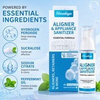 Espuma Limpiadora para Alineadores Dentales, Retenedores, Protectores Bucales y Dentaduras Postizas, Elimina Profundamente las Manchas de Placa