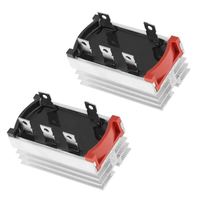 SQL40A1600V 40A 1000V Dissipateur thermique en aluminium Kit de redresseur de pont à diodes triphasé 40amp pour générateurs Générateur de moteur diesel