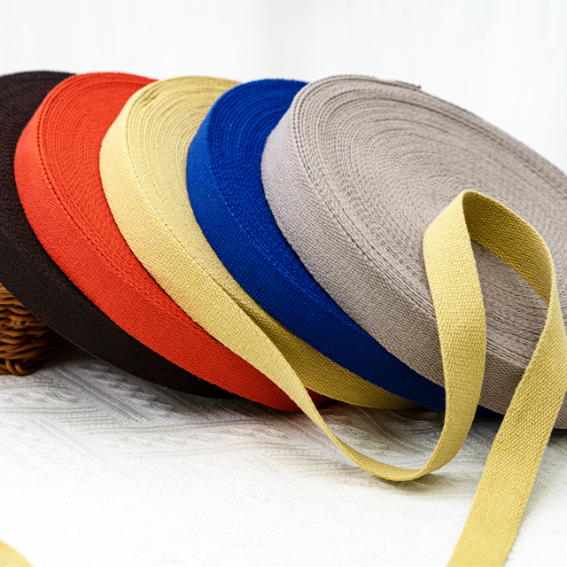 Jacquard Logo Recycled Nylon Woven Webbing Band Logo Nylon Jacquard Webbing Strap for Backpack