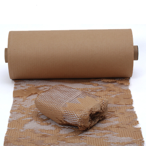 Cushion Wrap Roll Kraft Honeycomb Paper <strong>Packing</strong> <strong>Material</strong> for Shockprooof Transportation - Product Image 1