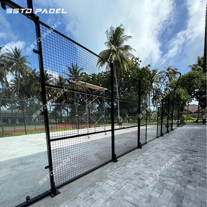 Prix bas professionnel 2025 avec une bonne qualité pour <span class=keywords><strong>Tennis</strong></span> Sports Compétition Panoramique Paddle <span class=keywords><strong>Padel</strong></span> <span class=keywords><strong>Tennis</strong></span> Court <span class=keywords><strong>Terrain</strong></span> - Product Image 3