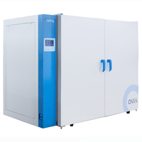 Four de séchage de laboratoire industriel à double porte 400L avec circulation d'air chaud