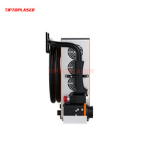 Nouvelle machine de nettoyage au laser à fibre refroidie par air portable pour l'élimination de la rouille sur l'acier inoxydable, le bois et la pierre, puissance 200W-500W, garantie de 3 ans