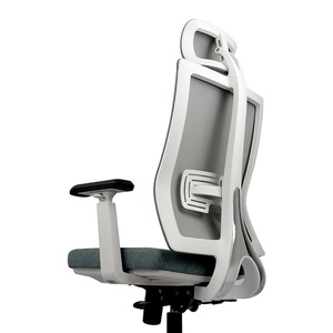 Chaise de bureau ergonomique moderne avec dossier en maille extensible, vente directe d'usine, matériau en tissu - Product Image 6