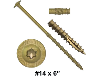 สกรูเคลือบกันสนิม Ruspert สกรูหัวดาวอเนกประสงค์เคลือบผิวภายนอก สกรูหัว Torx Truss สำหรับตู้ไม้ - Product Image 2