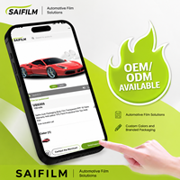 Film de protection de carrosserie automobile en TPU de qualité américaine, couleur PPF, auto-réparant, anti-sable, anti-rayures, SAIFILM 7,5 mil, 5 ans