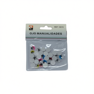OJOS MANUALIDANDES ดวงตาพลาสติกทำมือขนาด 1 ซม. สีต่างๆ สำหรับงานประดิษฐ์ - Product Image 2