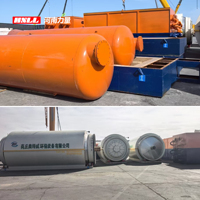 Usine de conversion thermique de pneus usagés à haute capacité pour le recyclage des déchets commerciaux, équipement de pyrolyse