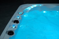 Bain à remous pour 3 personnes, hydro massage sexuel, spa, spa, balboa, bon marché