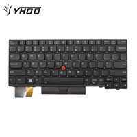 Keyboard Bahasa Inggris AS Asli Baru untuk Laptop Lenovo Thinkpad X280 A285 X390 Teclado 01YP080 01YP000 01YP160