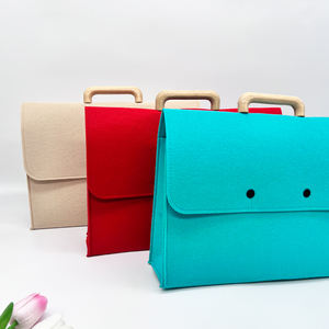 Marchés <span class=keywords><strong>en</strong></span> ligne chinois <span class=keywords><strong>en</strong></span> gros logo personnalisé Multi poches lettre fichier dossier Document portefeuille ordinateur portable feutre <span class=keywords><strong>manches</strong></span> enveloppes - Product Image 5