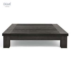 طاولة قهوة من خشب ستانلي المصمت مصنوعة يدويًا للأناقة الخالدة في غرف المعيشة المنزلية والمكاتب وغرف النوم - Product Image 1