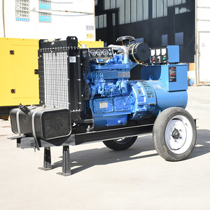 Junchi 50Kw <b>Mobile</b> Trailer <b>Generator</b> 400V 50Hz Diesel Engine For Outdoor Use - Product Image 1