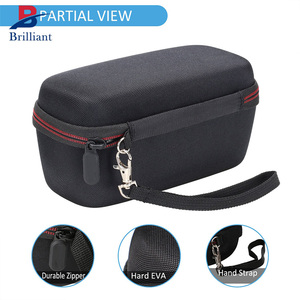 Pour enceinte portable DOSS SoundBox Touch avec étui de transport EVA personnalisé – Sac de rangement portable brillant pour appareils audio - Product Image 2