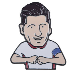 Famosa estrella del fútbol argentino, alfileres esmaltados personalizados, alfileres de Metal para niños para ropa, venta al por mayor para regalos, fiestas, bodas - Product Image 6