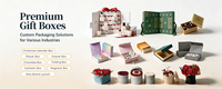 Boîte Cadeau Rectangulaire Rigide Écologique Dorée Mate Élégante avec Compartiments Personnalisés, Couvercle de Luxe et Impression Quadrichromie Dorée pour les Fêtes