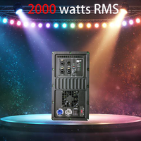 Module d'amplificateur de plaque métallique Mellisong 2000W pour système de haut-parleurs PA double 18 pouces avec technologie DSP