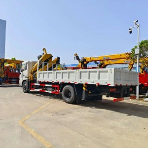 ราคาโรงงาน รถบรรทุกติดเครน DONGFENG 8 ตัน 4x2 พวงมาลัยซ้าย พร้อมขาย - Product Image 4