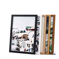 Cadre photo en bois MDF sur mesure, directement de l'usine, plusieurs tailles (4x6, 5x7, 6x8, 8x10, A4), vente en gros, pour promotion.