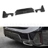 Becquet arrière en fibre de carbone style MP pour BMW Série 3 G20, kit carrosserie amélioré, diffuseur arrière, séparateur