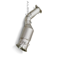 Tuyau d'échappement 8AR-FTS pour Lexus RC200t RC300 2.0T 2015-2021 en acier inoxydable 304 avec bouclier thermique, tuyau turbo haute performance