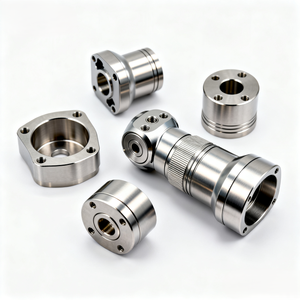 Servicios de Mecanizado CNC de Alta Precisión, Piezas Metálicas Mecanizadas a Medida, Aluminio Anodizado, Aleación de Titanio, Torneado, Pulido - Product Image 3