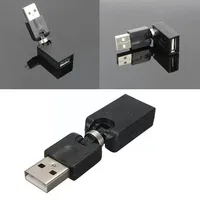 Nouvel adaptateur de câble d'extension USB 2.0 AaUSB 20 mâle vers USB femelle avec rotation à 360 degrés