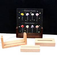Veilleuse photo de papa personnalisée Meilleur cadeau de fête des pères de tous les temps Artisanat en bois et panneau en bois Décoration de table pour chambre à coucher