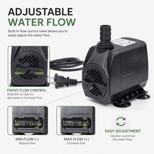 2.5W 5W 7W 10W 15W 25W 35W 45W 60W 70W 100W 138W High Quality <b>Submersible</b> Water <b>Pump</b> Aquarium Fish Tank <b>Pumps</b> - Product Image 6