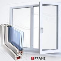 Ventana de PVC con persiana de bajo consumo, persiana enrollable eléctrica integrada opcional, unidad de acristalamiento insonorizado, rejilla de herrajes personalizada