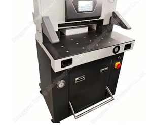 Taglierina Elettrica Idraulica Programmabile per Carta, Professionale, Veloce, <span class=keywords><strong>Formato</strong></span> <span class=keywords><strong>A4</strong></span>/A3, Misurazione Regolabile per Taglio Efficiente della Carta - Product Image 2
