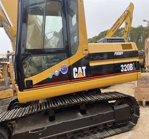 top brand CAT 320B 320BL 20 tons secondhand used hydraulic crawler excavator made in US