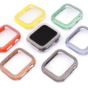 <span class=keywords><strong>40mm</strong></span> 44mm Double Diamond Bling Protector <span class=keywords><strong>Watch</strong></span> Case para <span class=keywords><strong>Apple</strong></span> IWatch 6/5/4/<span class=keywords><strong>SE</strong></span> - Product Image 2