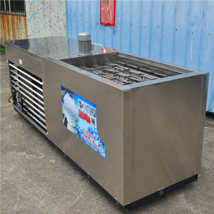 Macchina industriale per la produzione di ghiaccio 3000KG/giorno con 1000KG di stoccaggio e 3T apparecchiature di refrigerazione componente acqua - Product Image 5