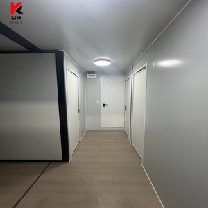 Lusso trasloco 20FT contenitore espandibile casa luce in acciaio con 1 soggiorno 1 camera da letto <span class=keywords><strong>case</strong></span> moderne - Product Image 4