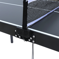Tables de tennis de table portables Panneau en MDF Table de ping-pong pliable intérieure et extérieure de taille moyenne avec filet 60 "x 30" TT Board